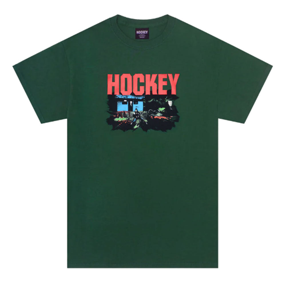 Hockey Tee Raw Milk Green