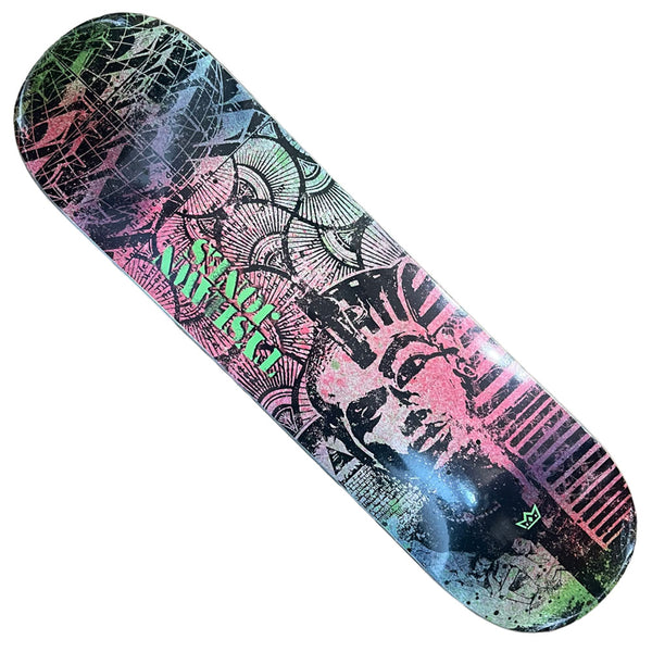JUN OSON Deck’On 2 skateboards Jun Oson Skateboards Decks 2x 80x20cm Numbered & Laser