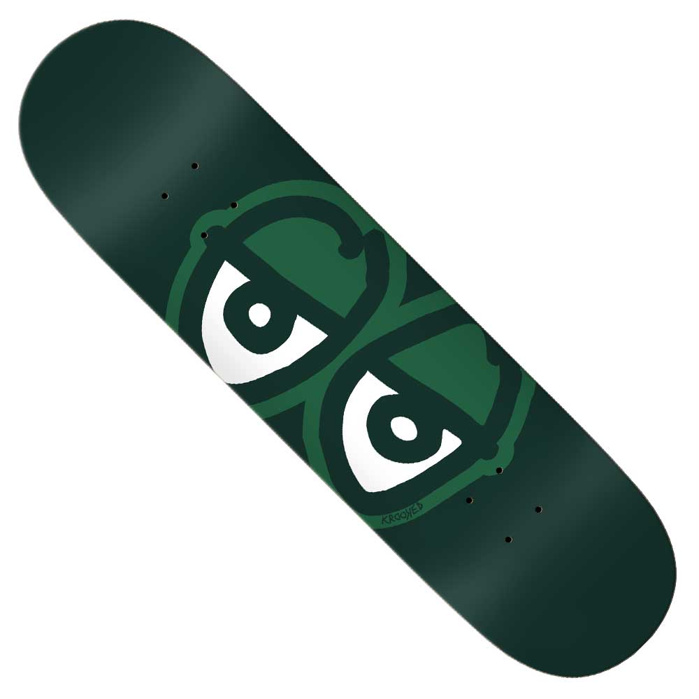 Krooked Deck 8.25x31.9 Easy Rider Team Eyes Green