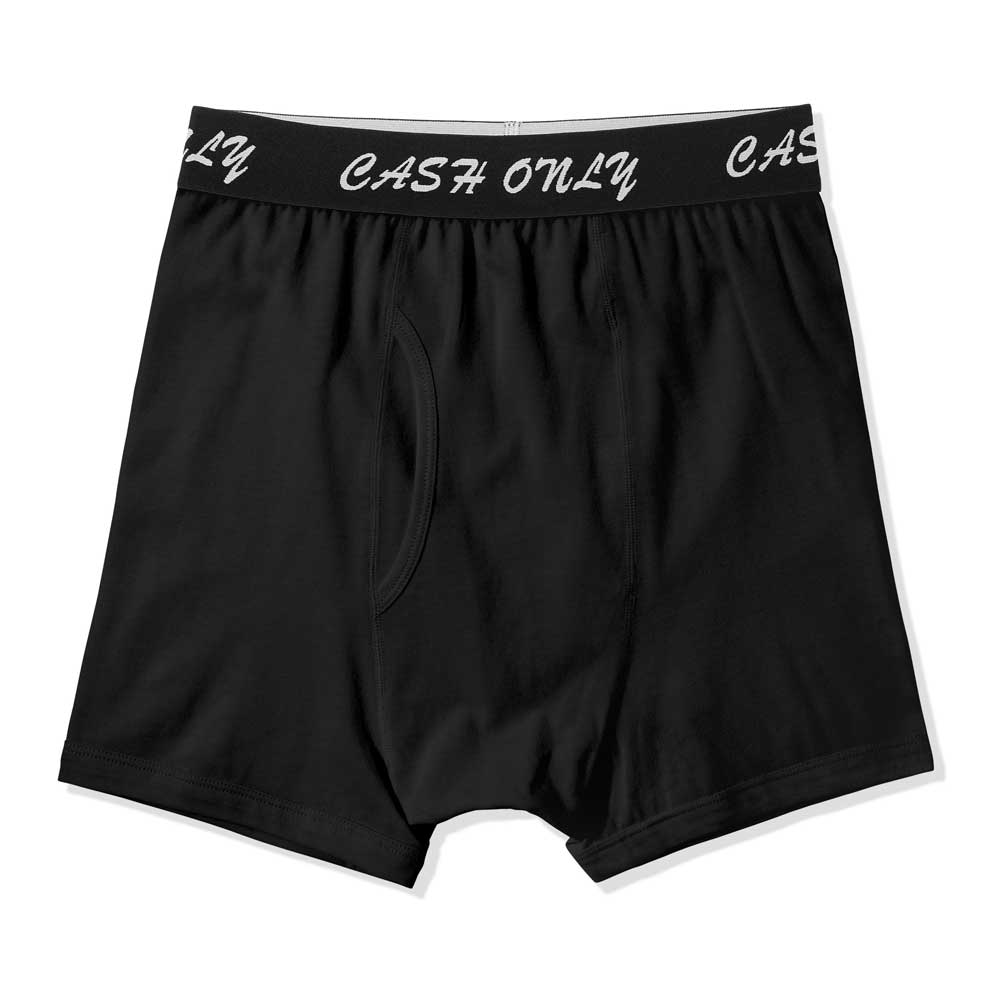 Logo Boxer Briefs Black Cash Only