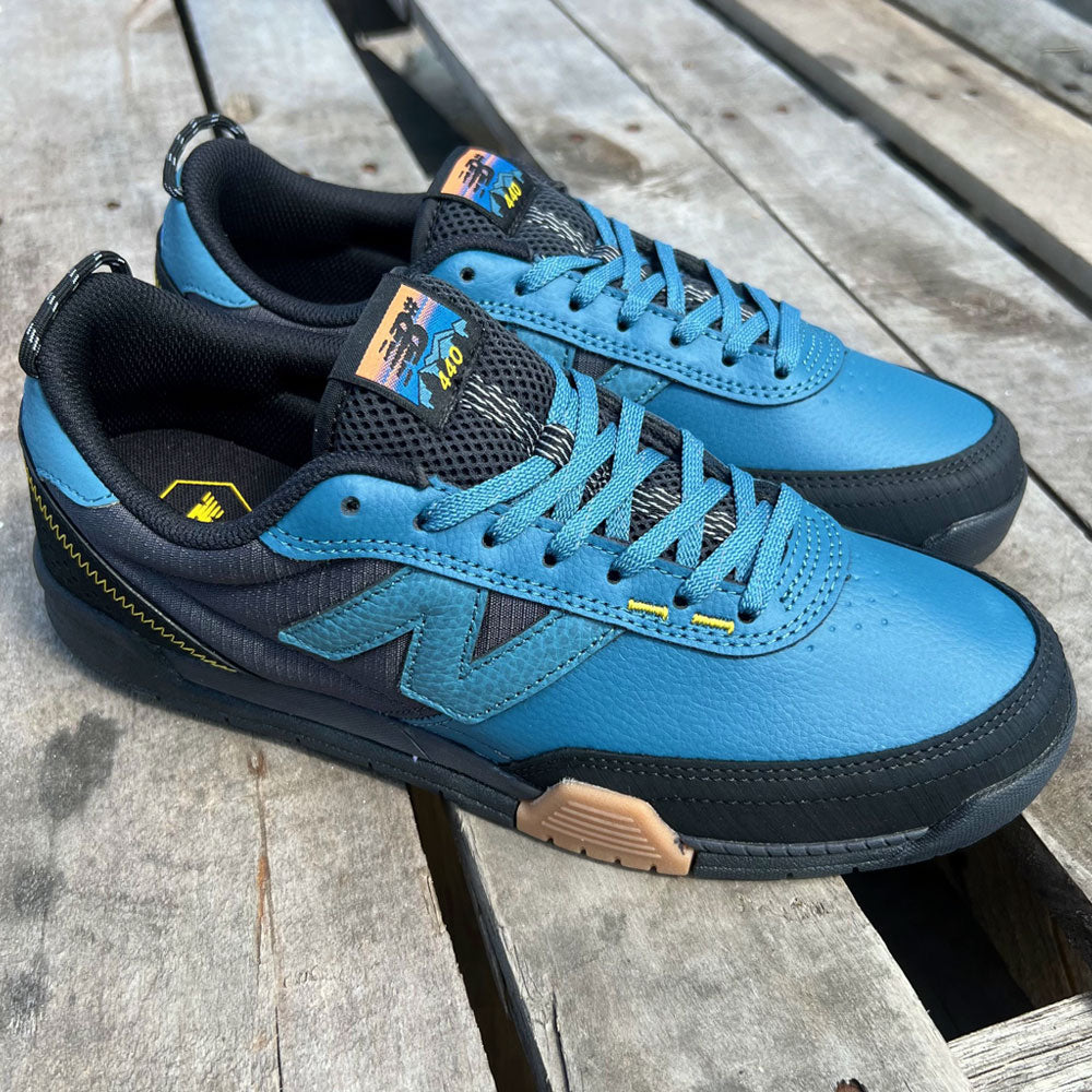 New Balance Numeric 440 V2 Trail Low Shoes Black Blue 13