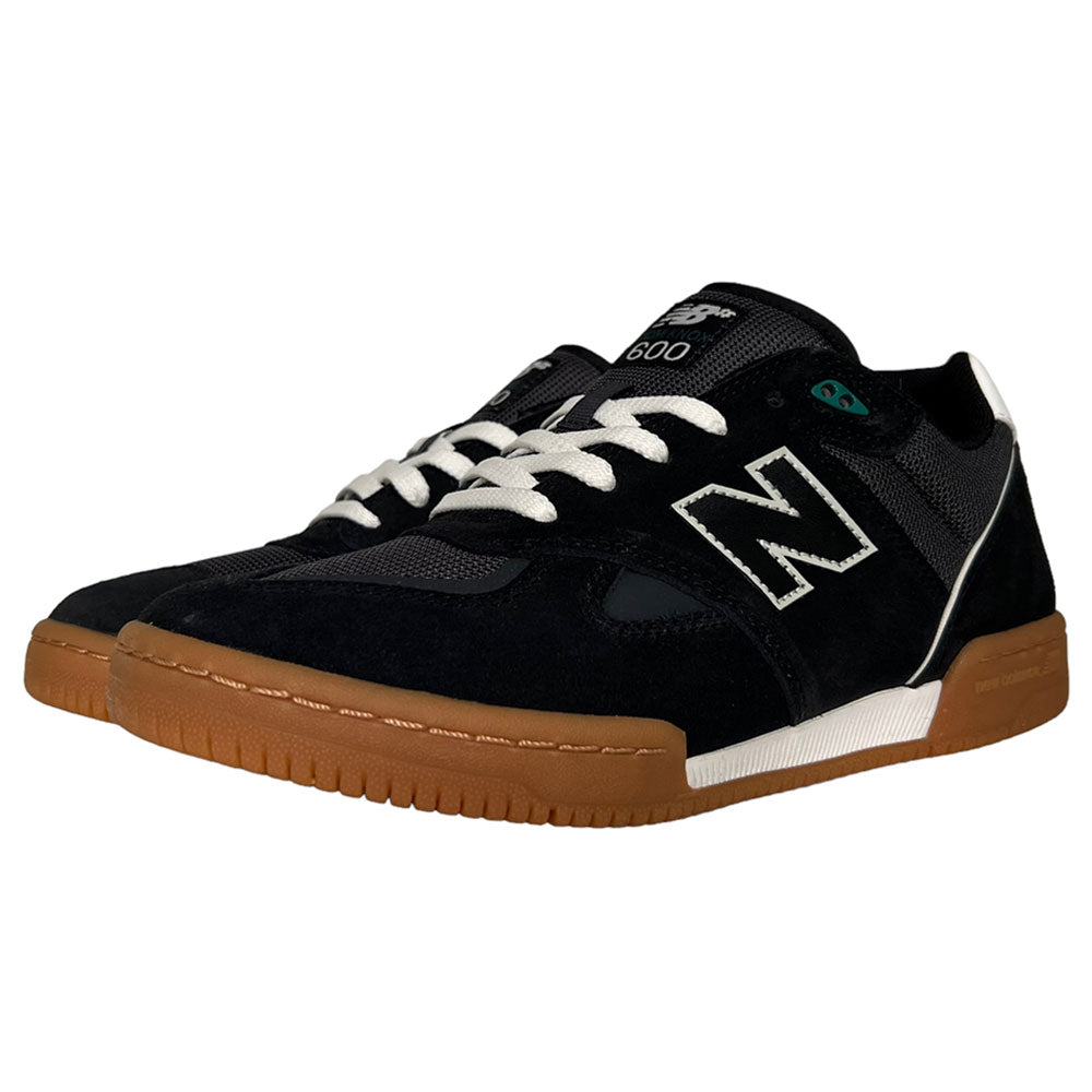 New Balance 600 BNW Tom Know Black White Gum Suede Shoes