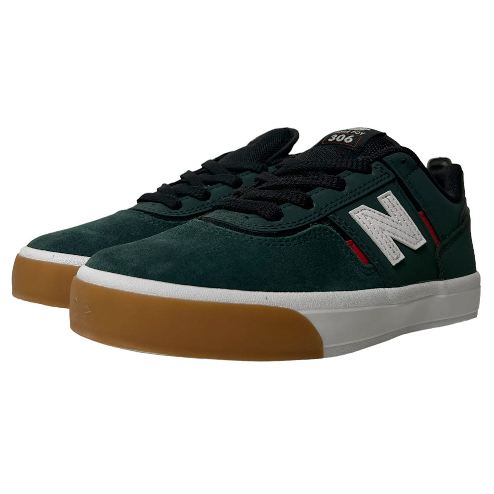 New Balance YOUTH YS306 GCI Jamie Foy Green White Suede Shoes