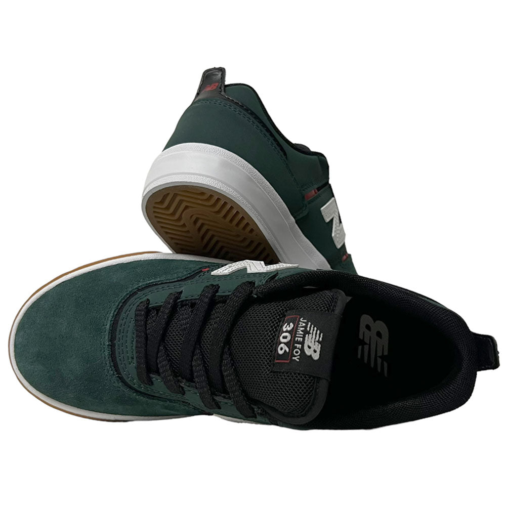 New Balance YOUTH YS306 GCI Jamie Foy Green White Suede Shoes
