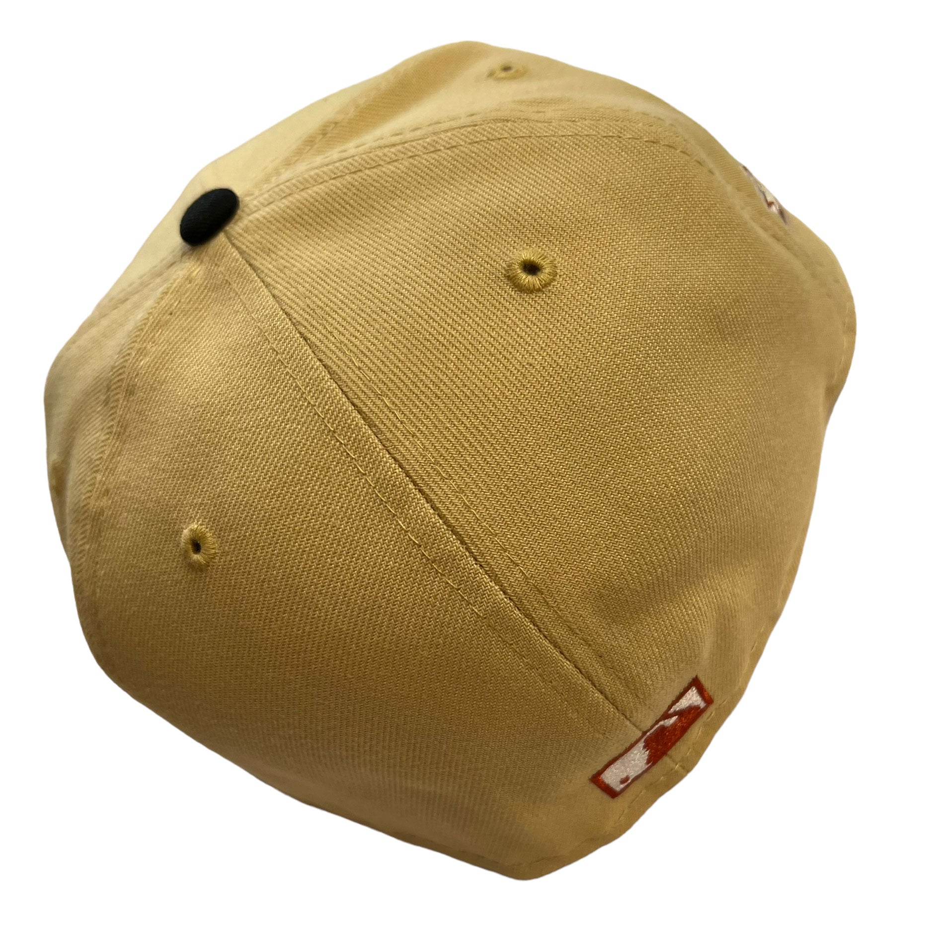New Era Hat 5950 Houston Astros Khaki Black 1986 Astrodome Global Custom Product