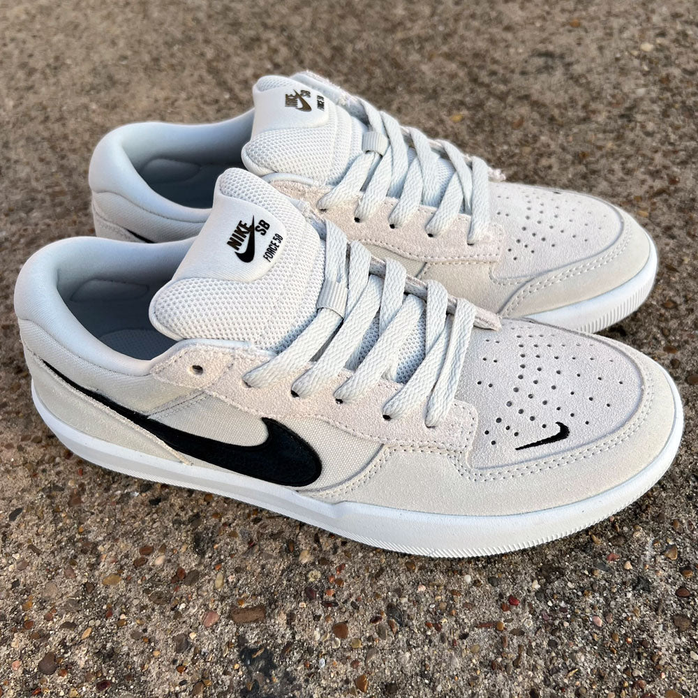 CZ2959003 Black Photon Dust Force 58 Nike SB Suede Shoes