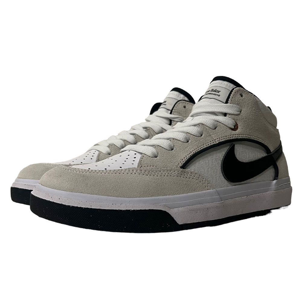 DX4361100 White Black React Leo Nike SB Suede Leather