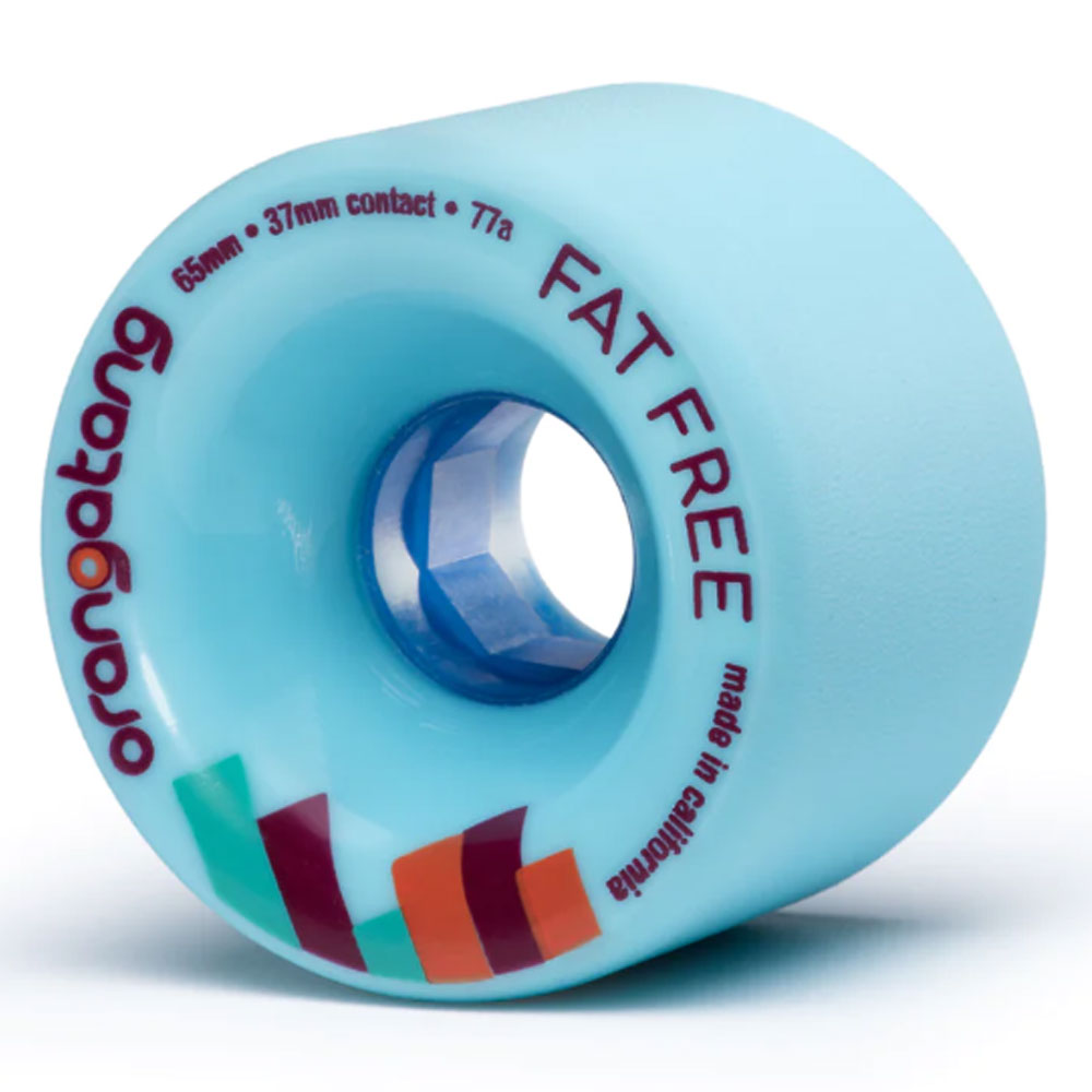 Orangatang Wheels Fat Free 65mm77A Blue – Southside Skatepark