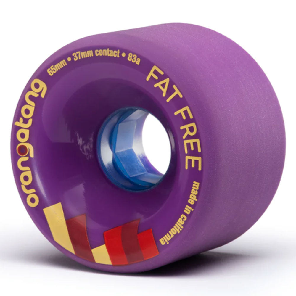 Orangatang スケートボードウィール 83a Orangatang Wheels Fat Free 65mm83A Purple – Southside Skatepark