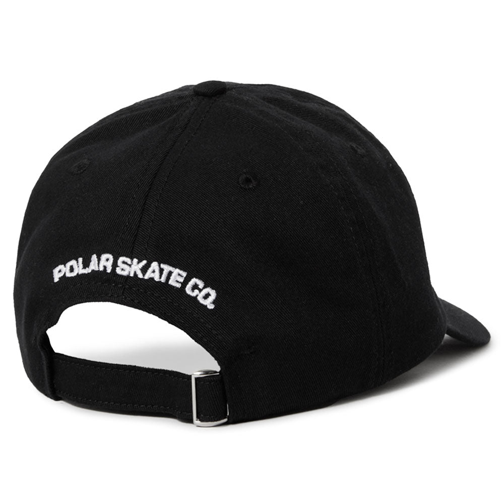 Polar Hat Face Logo Cap Black