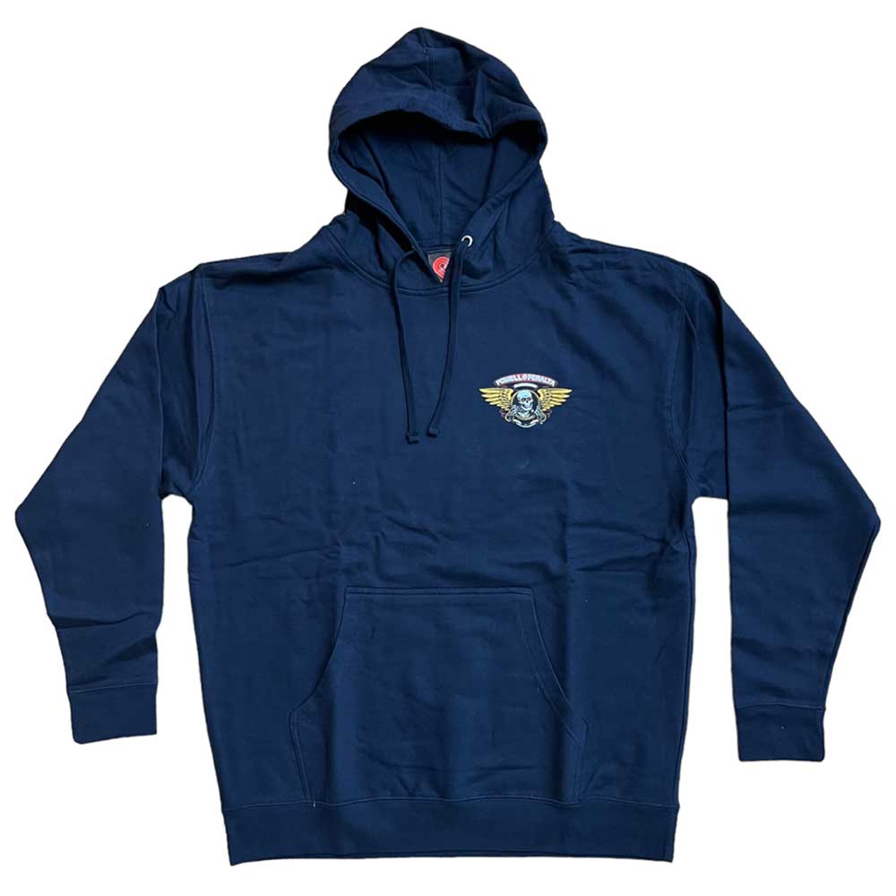 Powell Peralta Hoodie Winged Ripper Navy XL