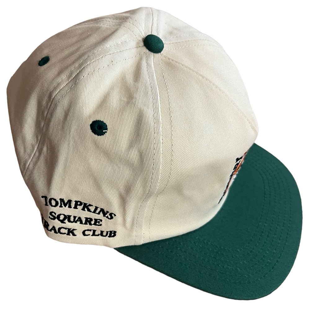 Quartersnacks Hat Party Cap Cream Green