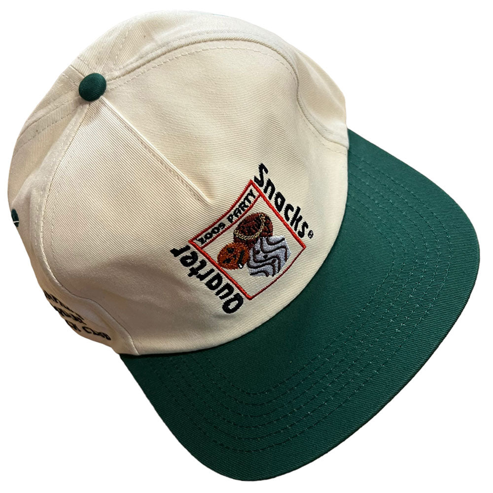 Quartersnacks Hat Party Cap Cream Green