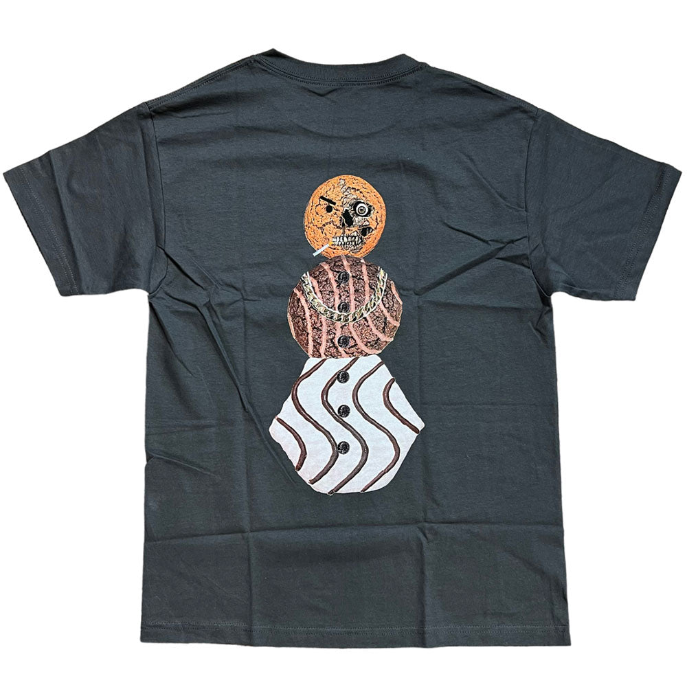 Quartersnacks Tee Hallo Snackman Charcoal