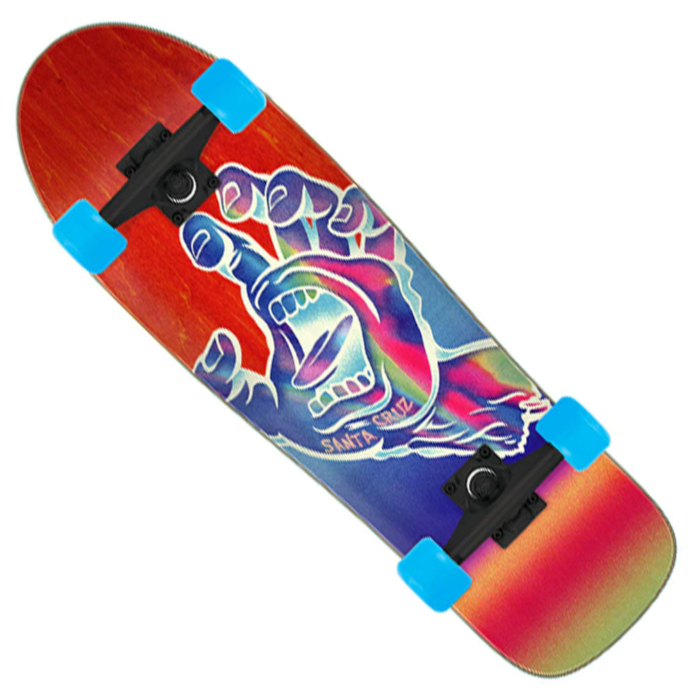 Santa Cruz Shaped Cruzer 9.7x31.7 Iridescent Hand