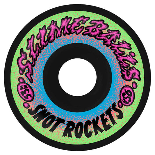 Slime Balls Wheels Snot Rockets 53mm95A Black