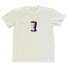 The Southside Double Cup T-Shirt Multicolor Tee features a small graphic of a white foam cup with dark liquid at the center, inspired by vintage skate tees from Southside Skatepark.