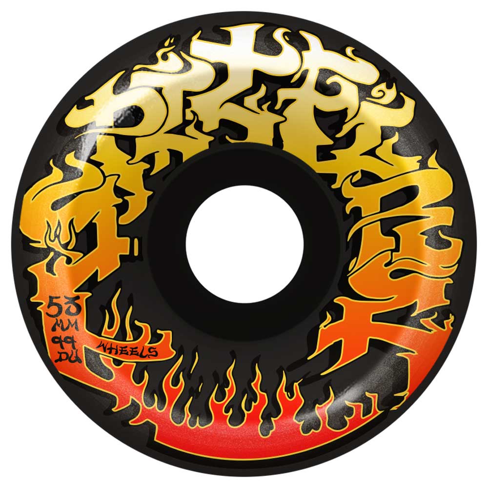 Spitfire Wheels F4 Conical Full 53mm99A Savie Black