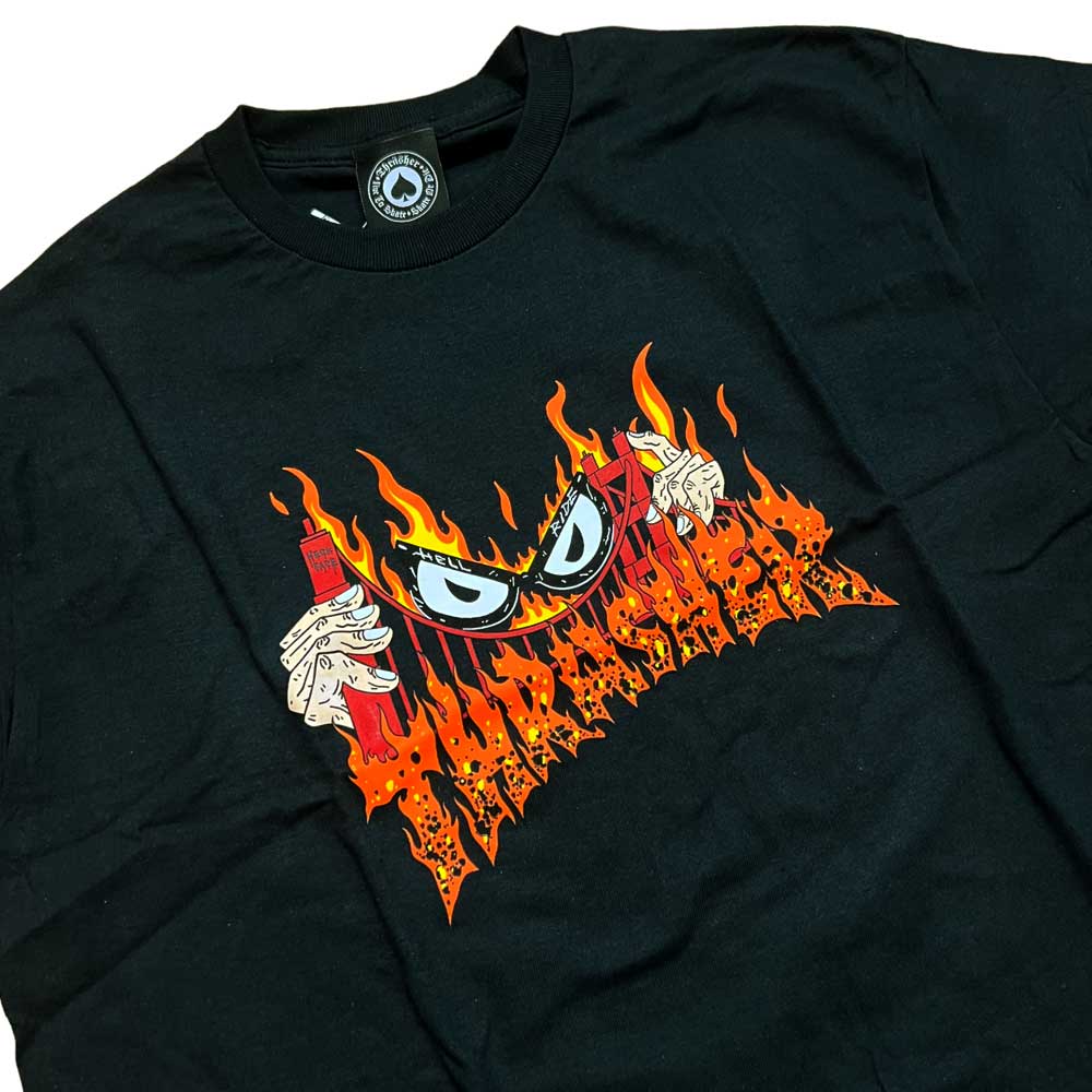 Thrasher t clearance shirt black