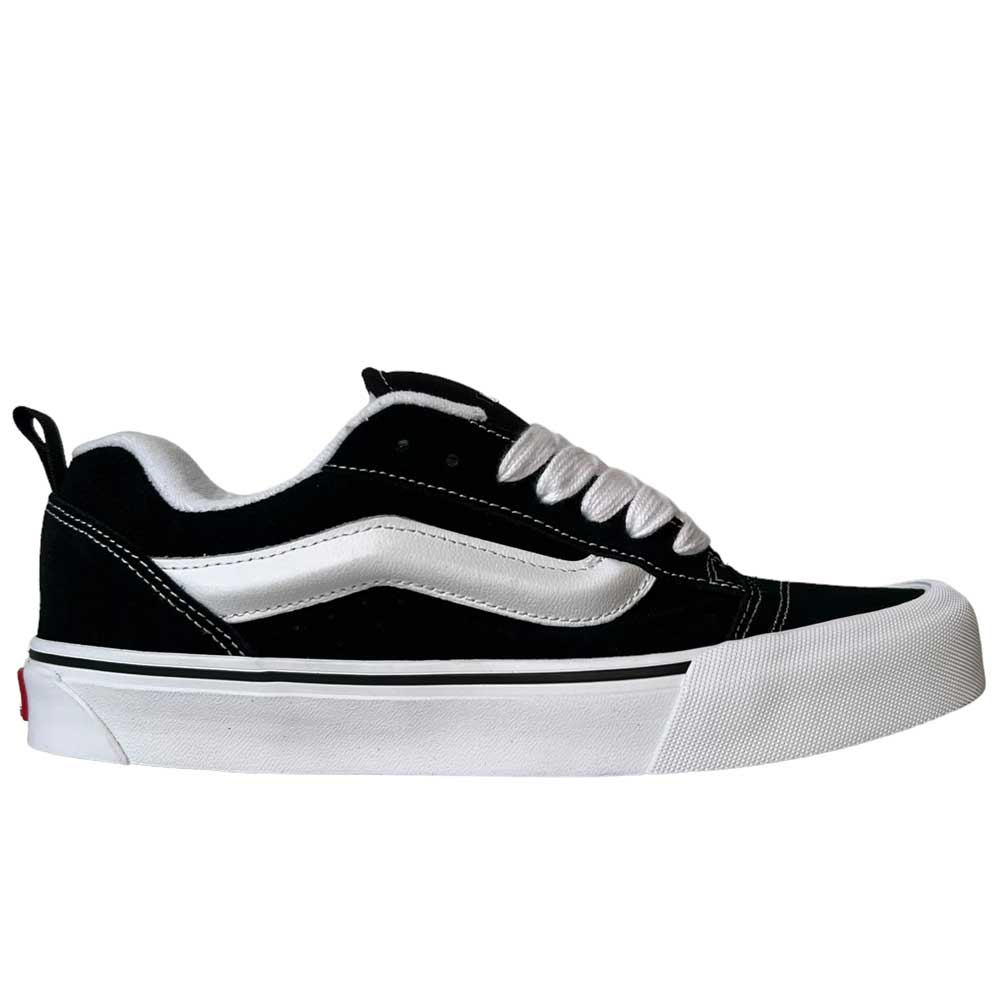 Vans old skool fashion black and white suede