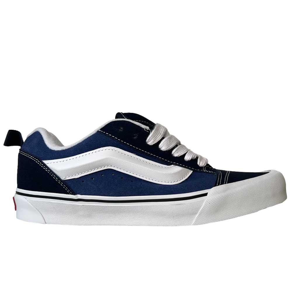 Vans Knu Skool Navy True White Suede Shoes