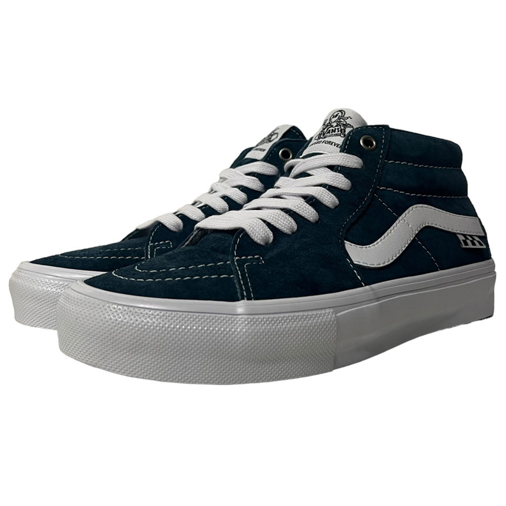 Vans cheap mid blue