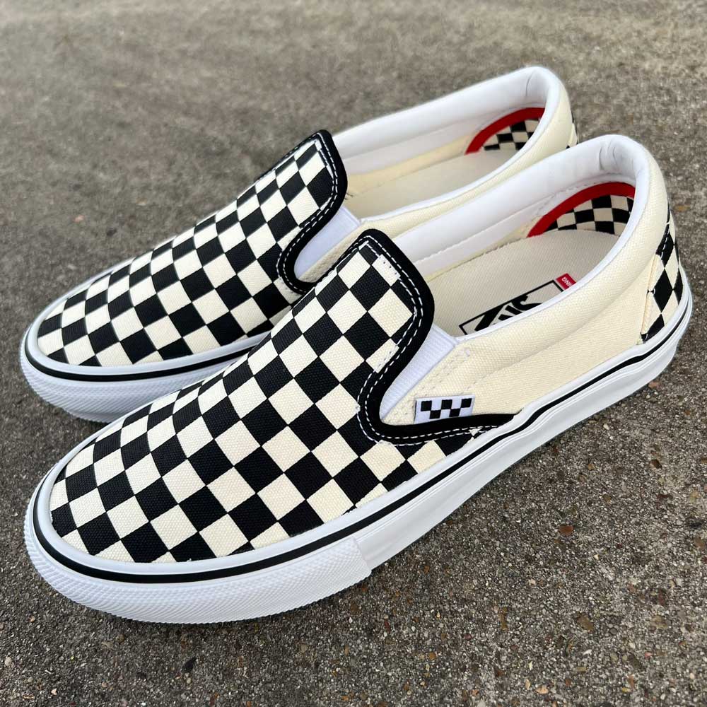 VANS Slip-On Checkerboard store Skate Shoes