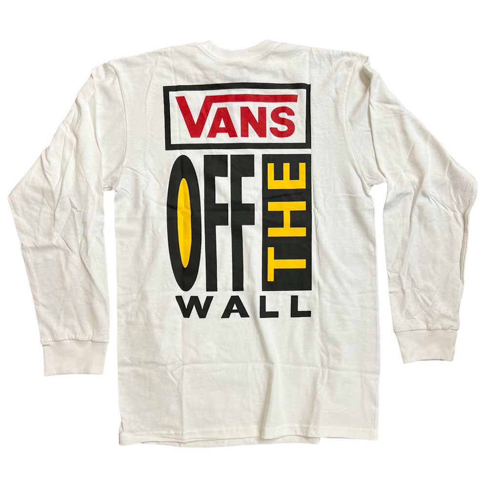 Vans Tee Longsleeve AVE White – Southside Skatepark Skateshop