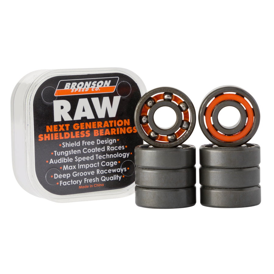 Bronson Speed Co. Skateboard Bearings RAW – Southside Skatepark