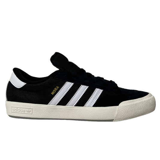 Adidas Nora Core Black Cloud White Gray Two Suede Shoes
