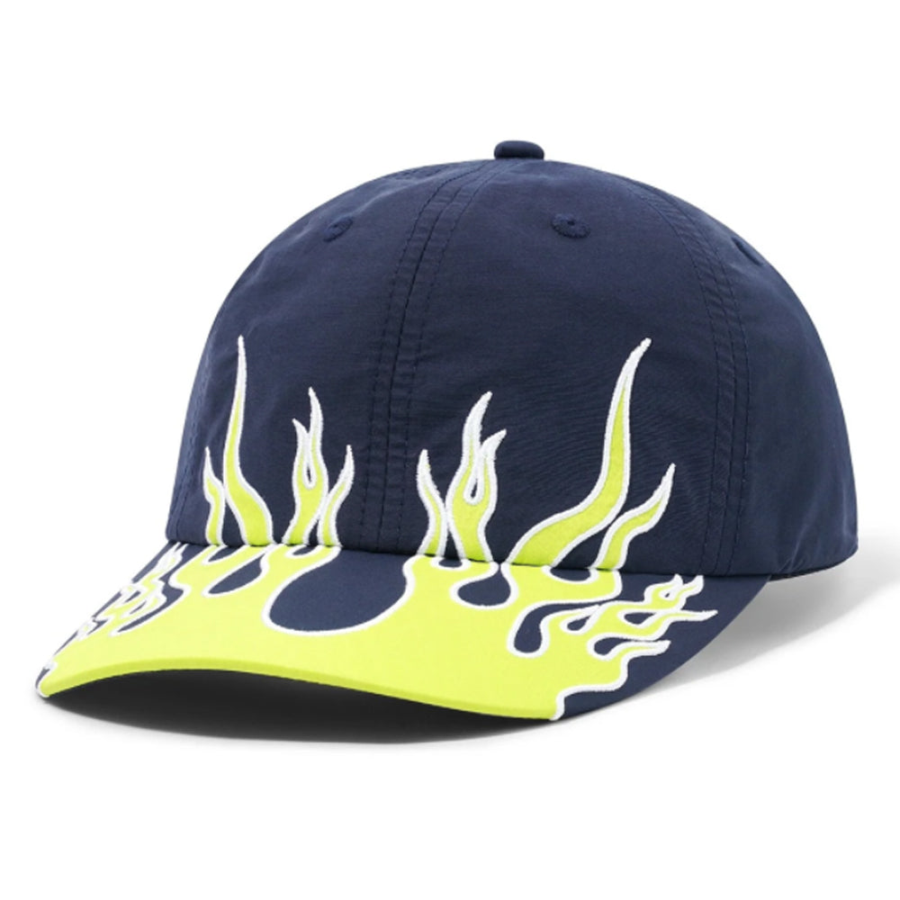 Butter Goods Hat Flame Navy 6 Panel
