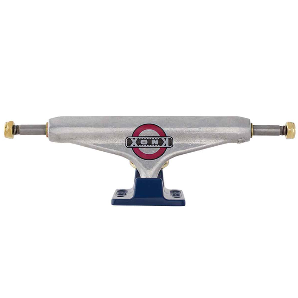 INDY 139 Forged Hollow Knox Silver Blue Trucks Set of TWO