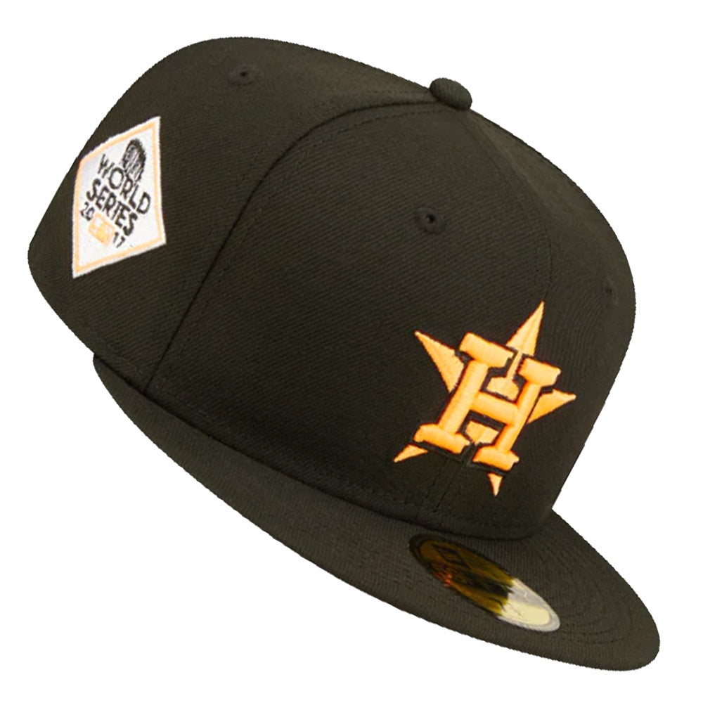 New Era Hat 5950 Houston Astros Fitted Summer Pop Orange