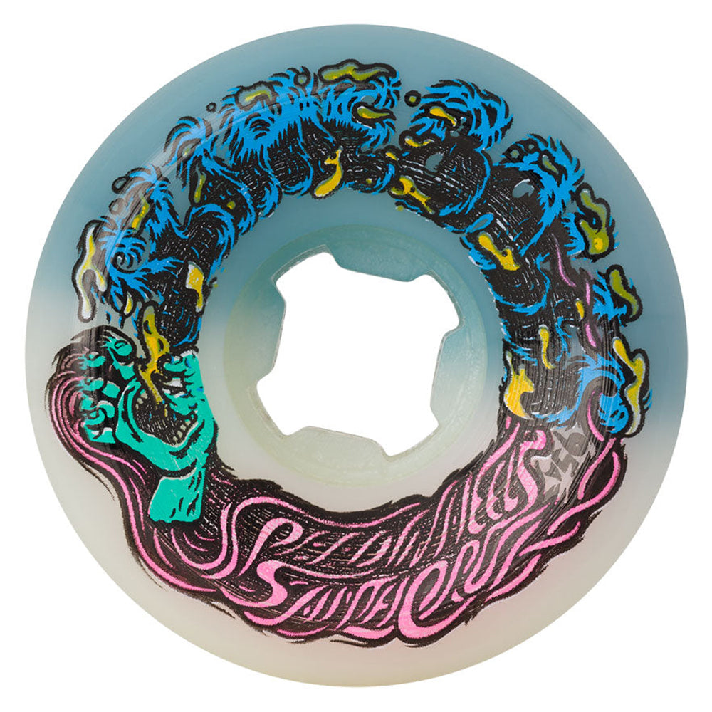 Slime Balls Hairballs 54mm95A 50/50 White Teal