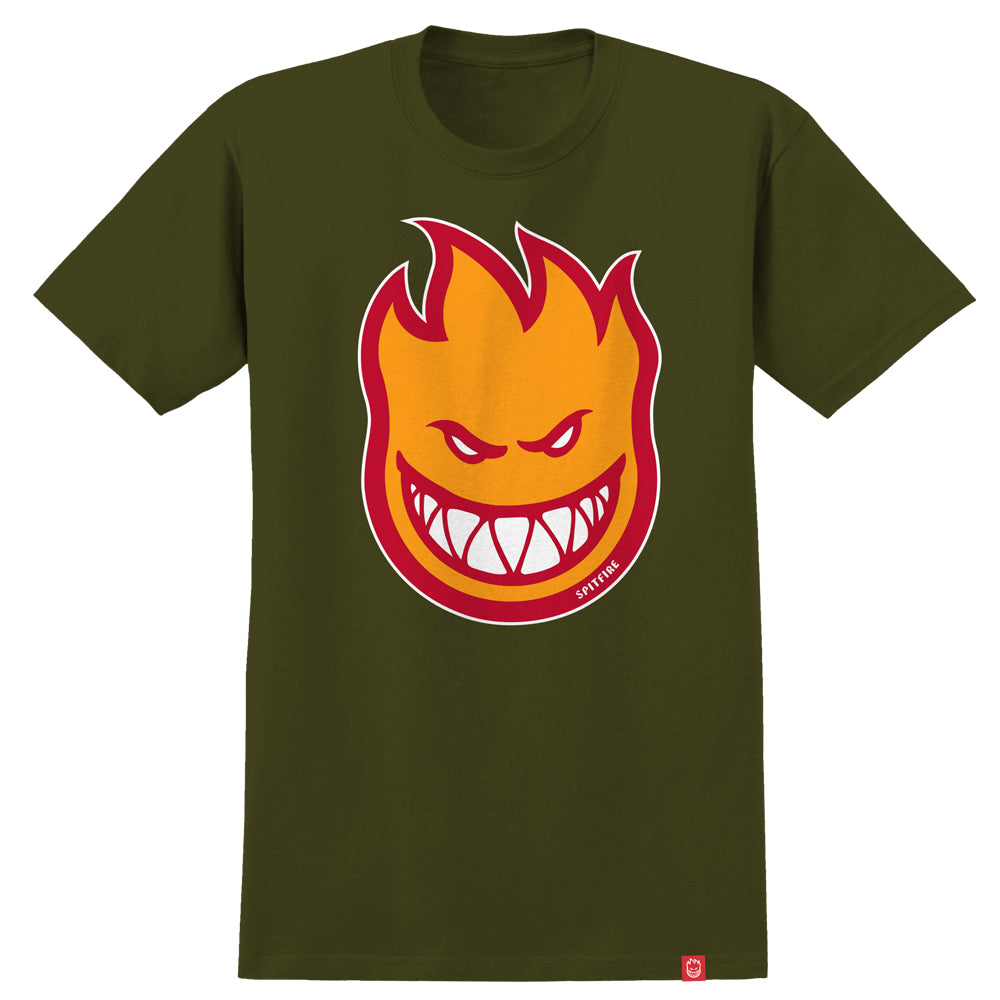 Spitfire Tee Bighead Fill Military Green Gold
