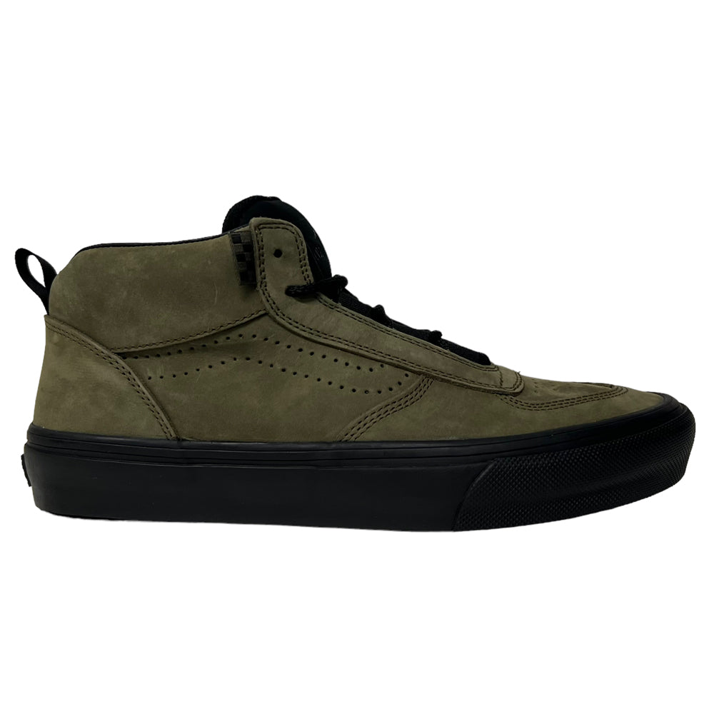 Vans Skate MC 96 VCU Dark Olive Black Leather Shoes