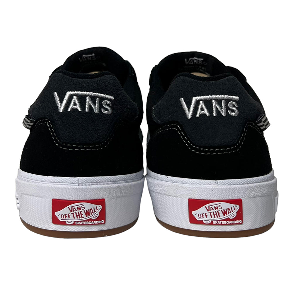Vans Wayvee Black White Suede Shoes
