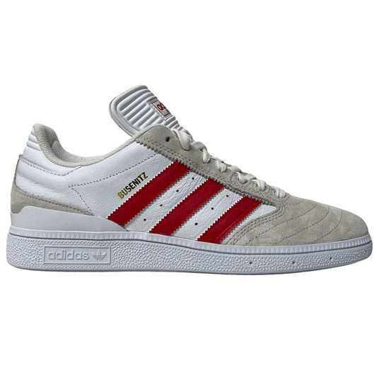 Adidas Busenitz White Red Gold Suede Shoes