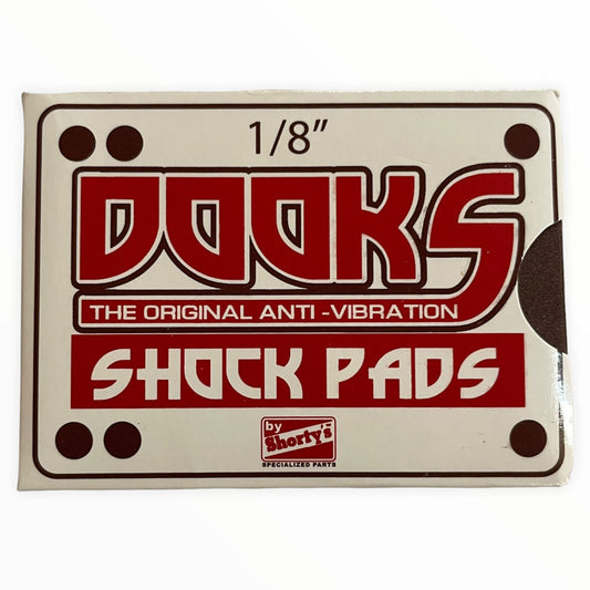 Dooks 1/8 Inch Shock Pad Brown - Pair