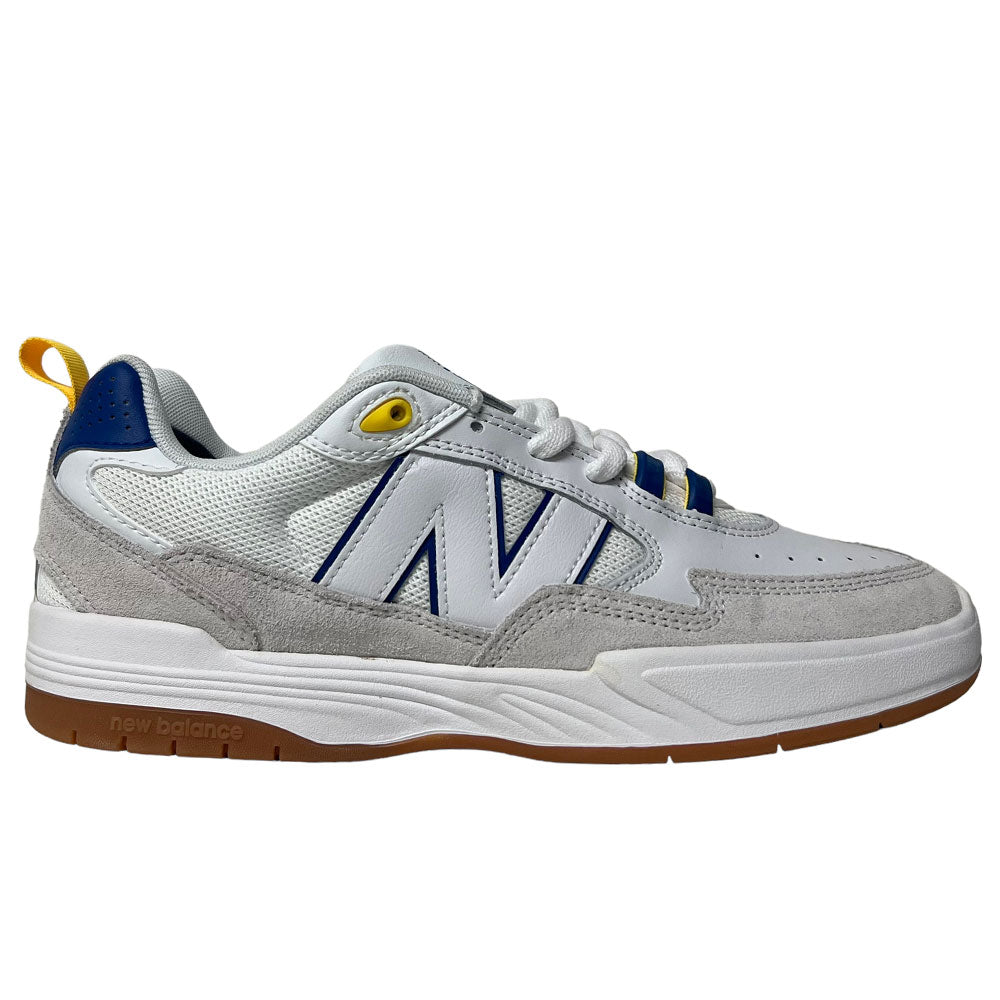 New Balance NM 808 Tiago White Blue Suede Leather Shoes