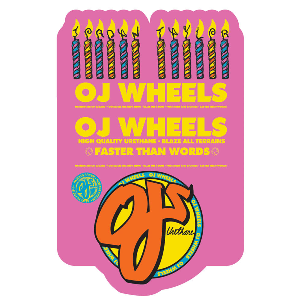 OJ Wheels Original Hardline 54mm99A Jordan Taylor
