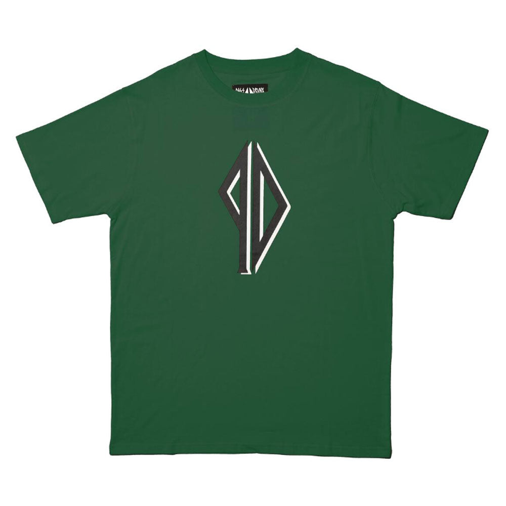 Piss Drunx Tee Shadows Forest Green