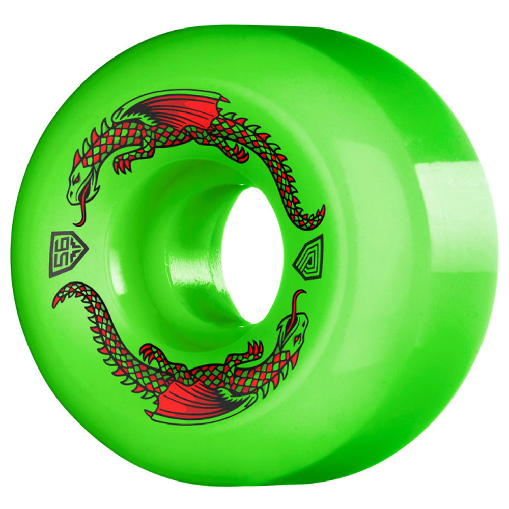 Powell Peralta Wheels Dragon Formula 56mm93A Green