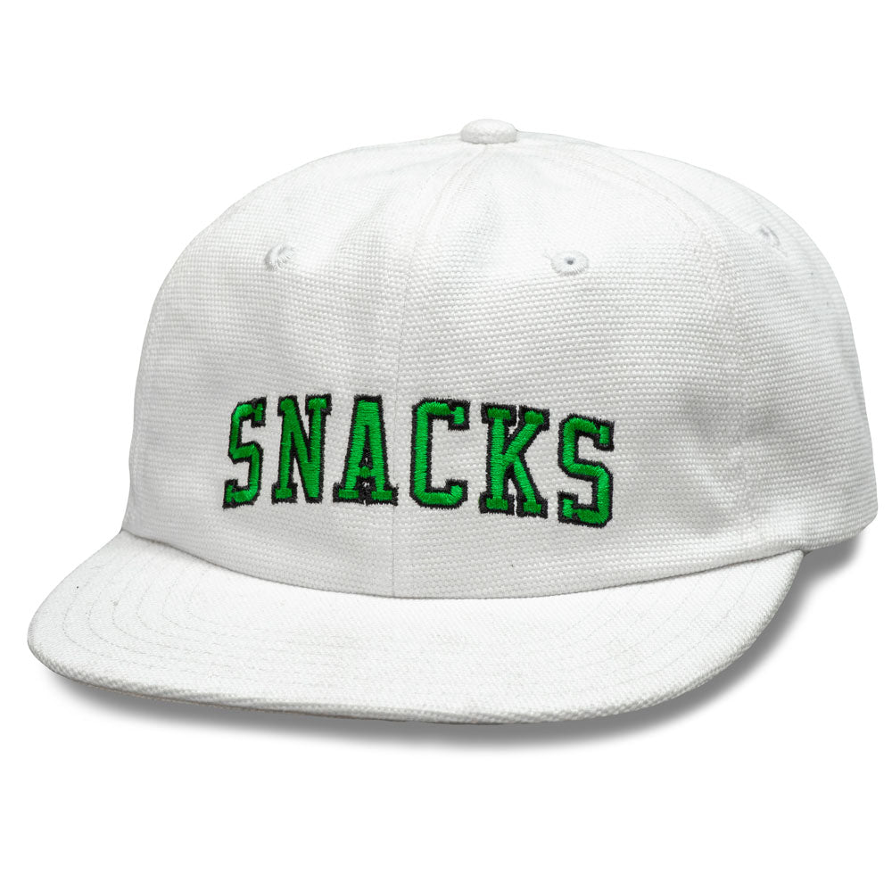 Quartersnacks Hat Snacks Varsity Cap White