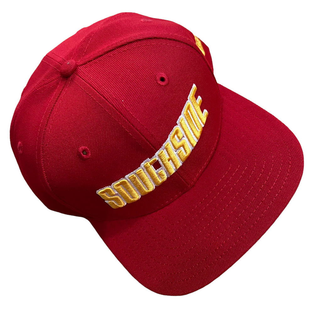 New Era Hat 950 Southside Snapback Skatepark Skateshop Boardshop Scarlet Yellow