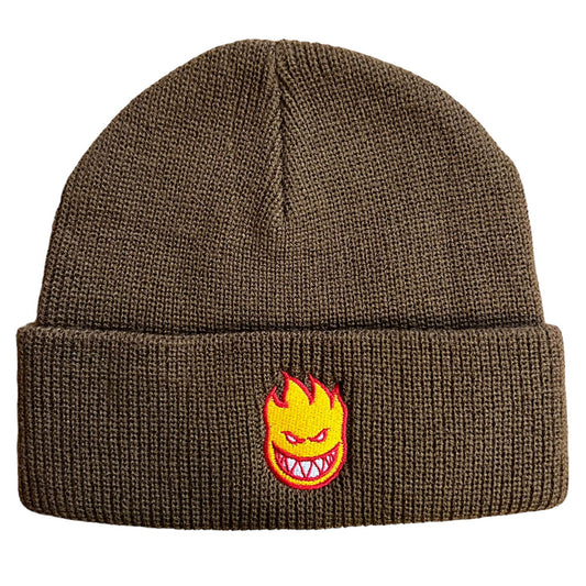 Spitfire Beanie Big Head Fill Brown Red Gold
