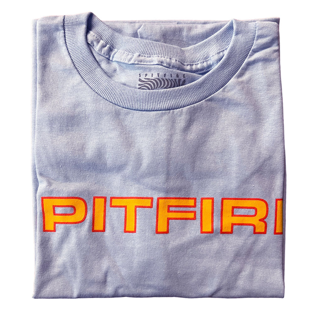 Spitfire Tee Classic 87 Light Blue Gold Red