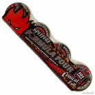 Four Spitfire Wheels F4 Conical Full 56mm101A, packaged with a bold black and red design featuring a flaming red cartoon face.