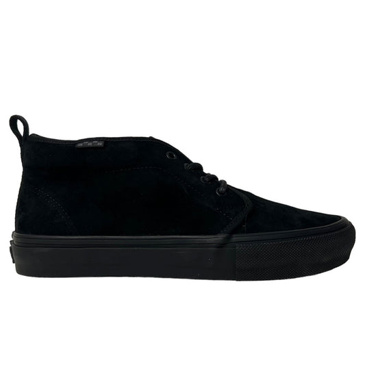 Vans Chukka Low Sidestripe Mono Black Suede Shoes