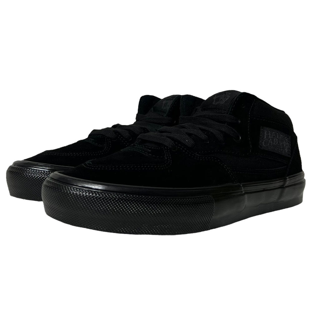 靴 VN0A5FCDBKA Skate Half Cab VN0A5FCDBKA Suede Black Half Cab Vans Skate Shoes